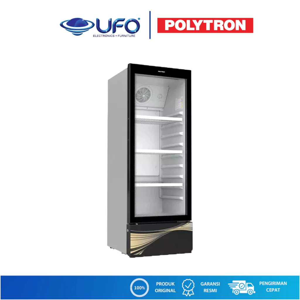 Polytron Showcase 1 Pintu  230 Liter SCN187 / SCN187R