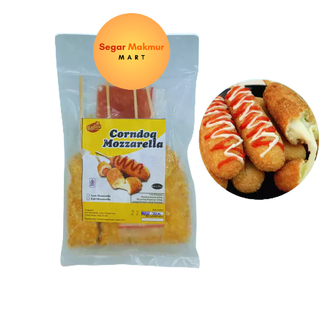 

(SMM) Corn Dog atau Hotang Moza isi 4 Hotdog Corndog Mozzarella