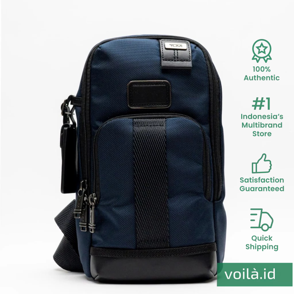 Fife Slim Sling Bag Navy Blue