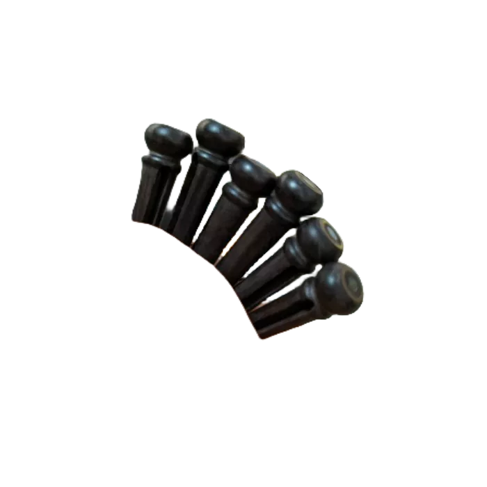 Pin Bridge Gitar Akustik Ebony Dot Abalone