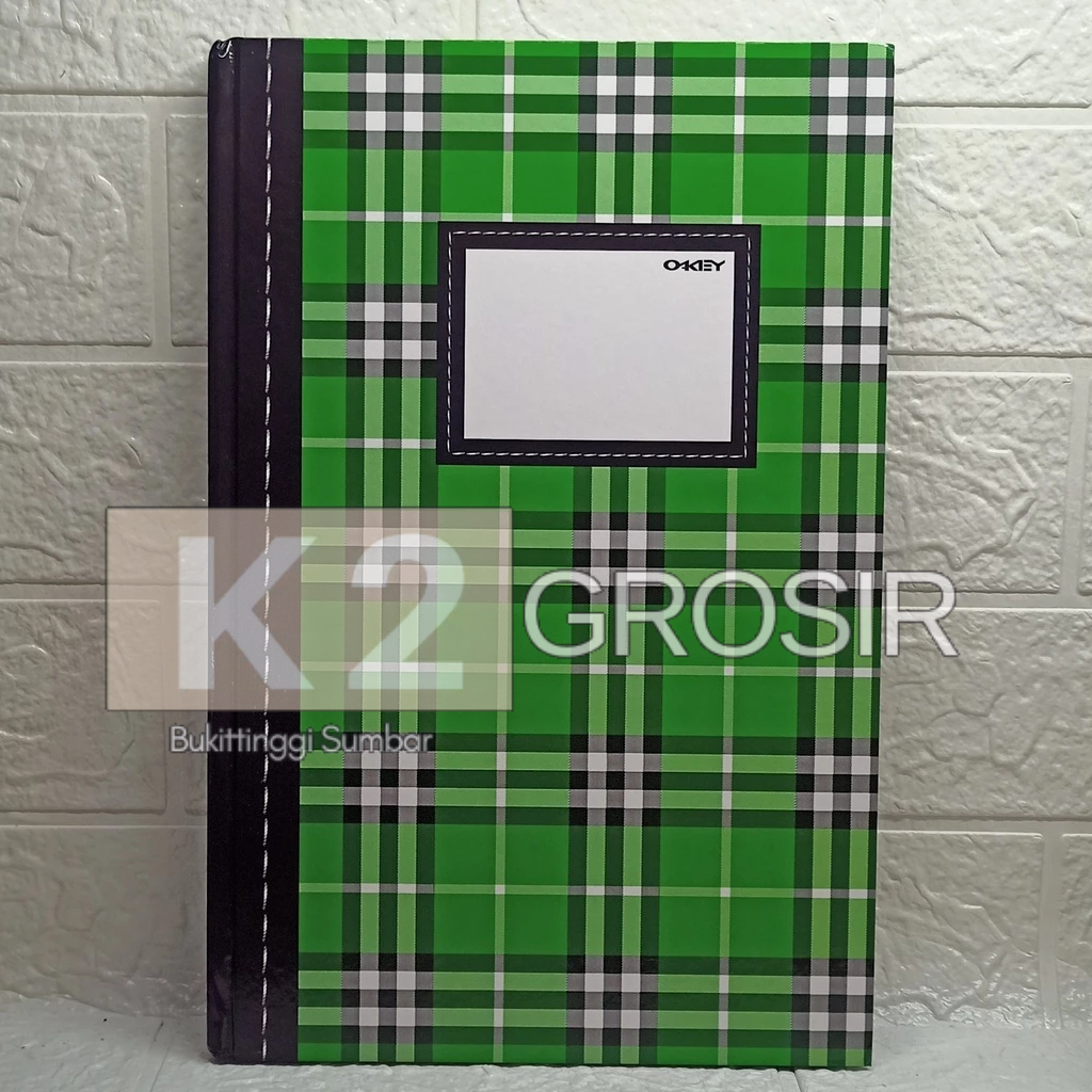 

Buku Tulis Hard Cover Folio OKEY 100 Lembar