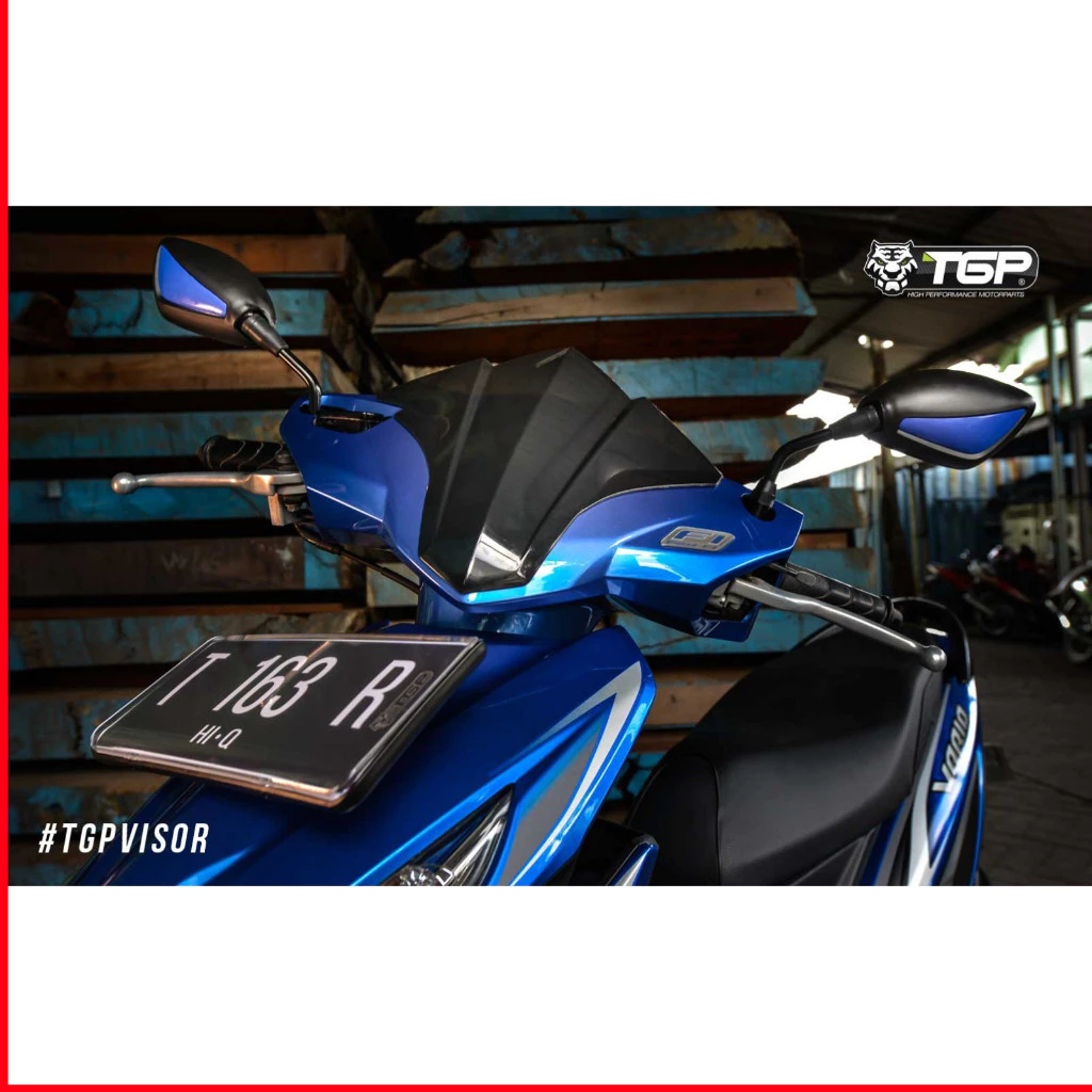 Visor Tgp Vario 110 New Led Visor Vario 110 Fi Tgp Tameng Vario 110 Fi Tgp Windshield honda Vario 11