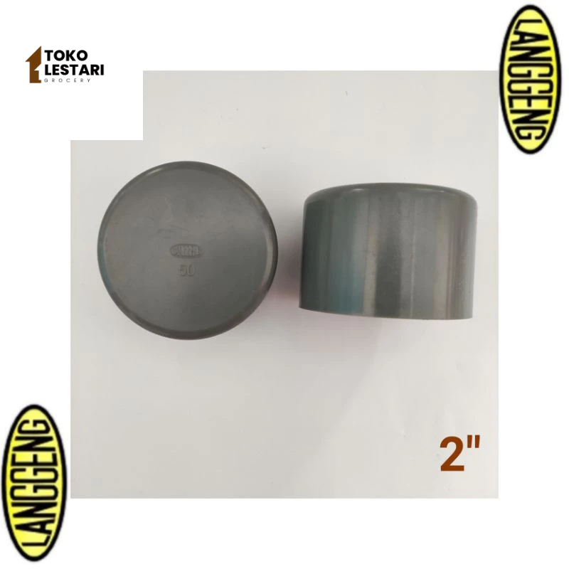 Tutup Pipa Pvc 2 inchi - Dop Tutup PVC Drat