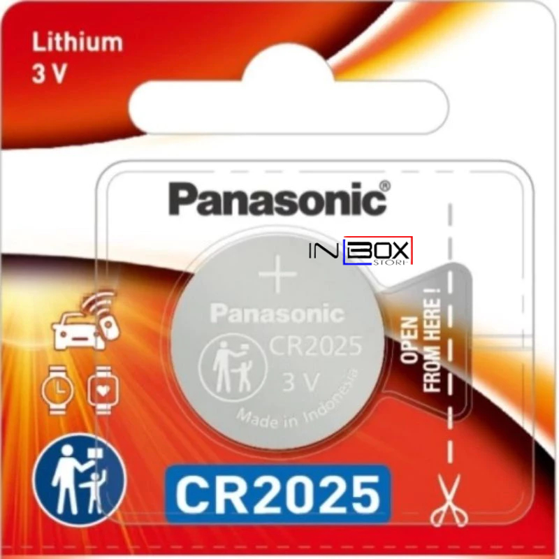 BATERAI CR2025 PANASONIC CR 2025