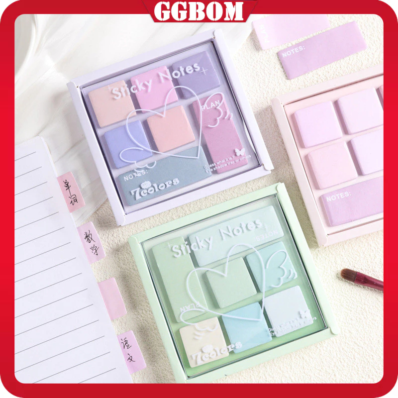 

Ready 210 Lembar Sticky Notes Macaron Pallate Edition Memo Tempel Note