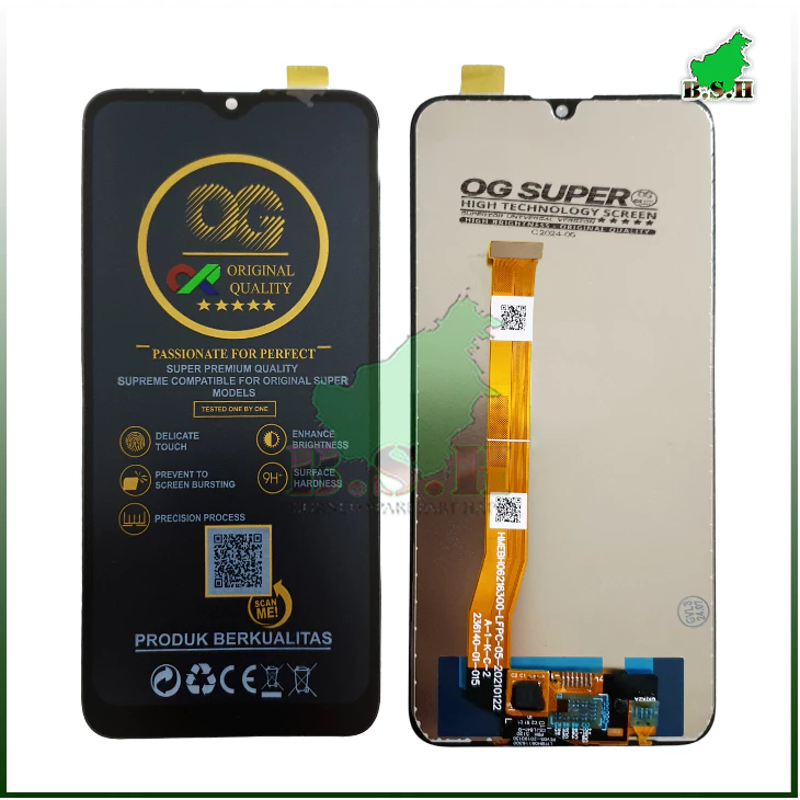 LCD TOUCHSCREEN OPPO A1K / CPH1923 / REALME C2 HITAM