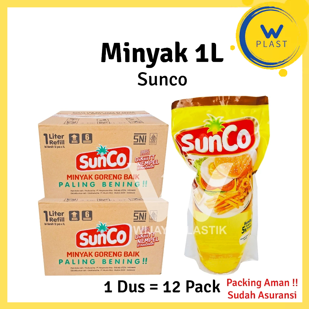 

[1 DUS] Minyak [SOVIA SUNCO FILMA SANIA] 1L & 2L --- 6 12 Pack @DUS | 1 2 liter lt L sovia 800 ml sunco sania bening goreng kelapa sawit murah wilmar Dus