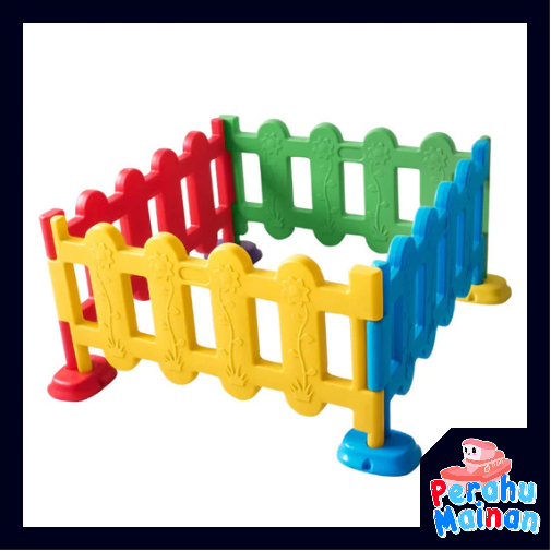 Pagar Mainan Anak Playfence Warna warni