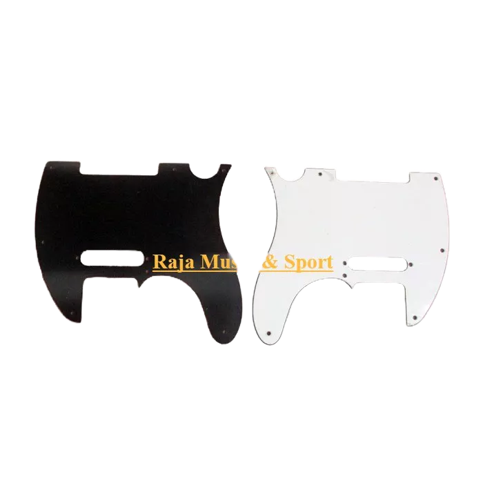 Pickguard Gitar Telecaster Gitar Putih Dan Hitam