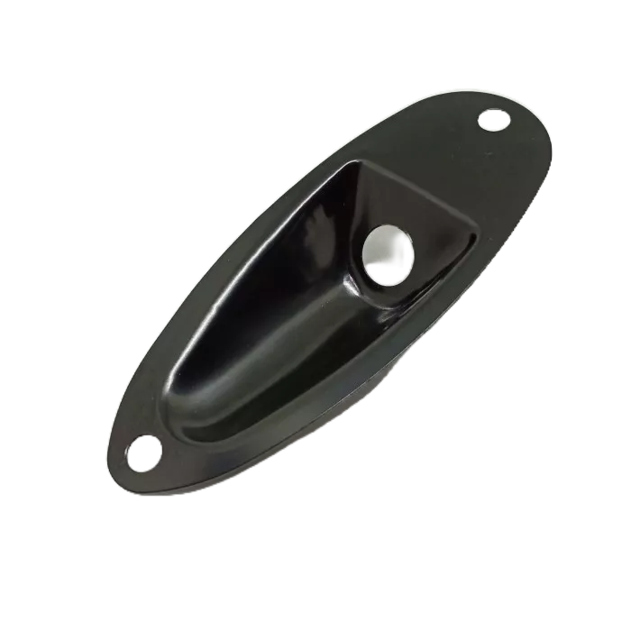 Jack Plate Black Stratocaster Guitar Jack Gitar
