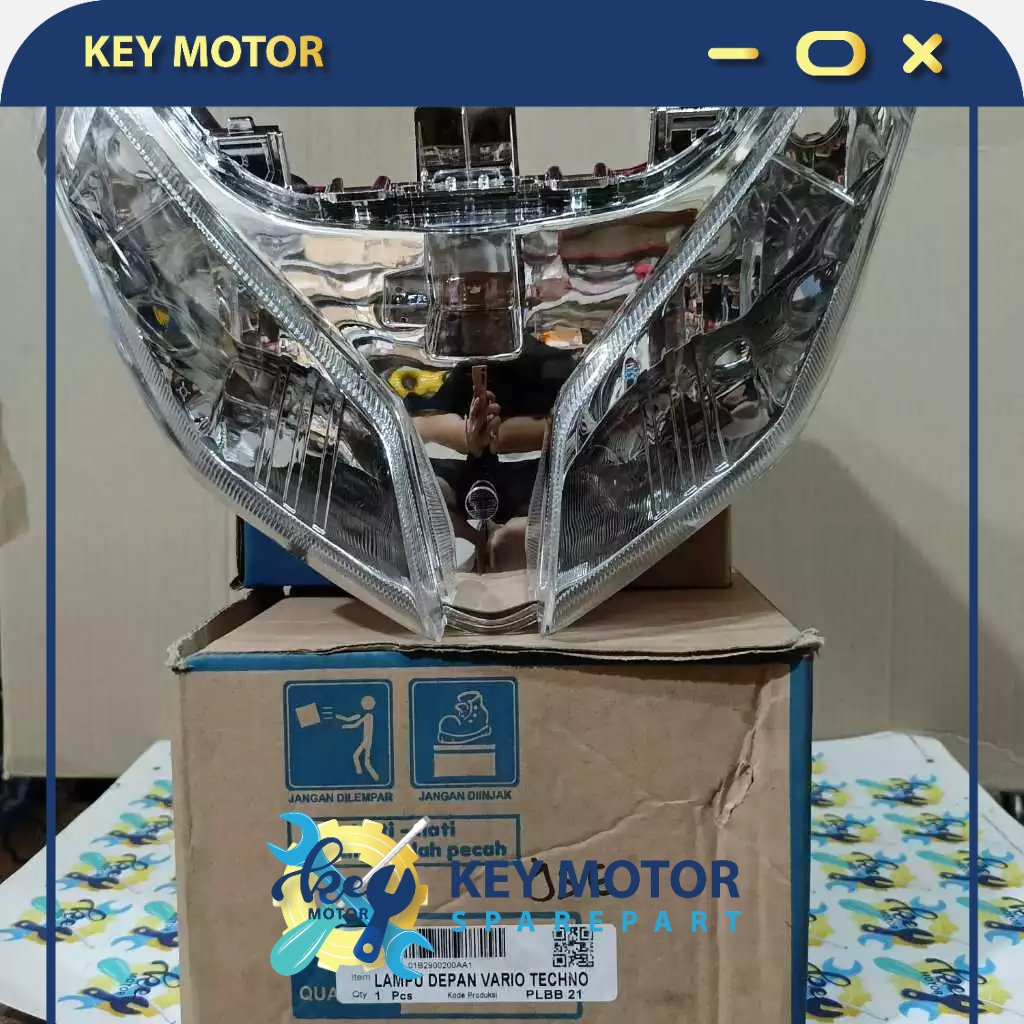 Reflektor Lampu Depan Motor Vario Techno