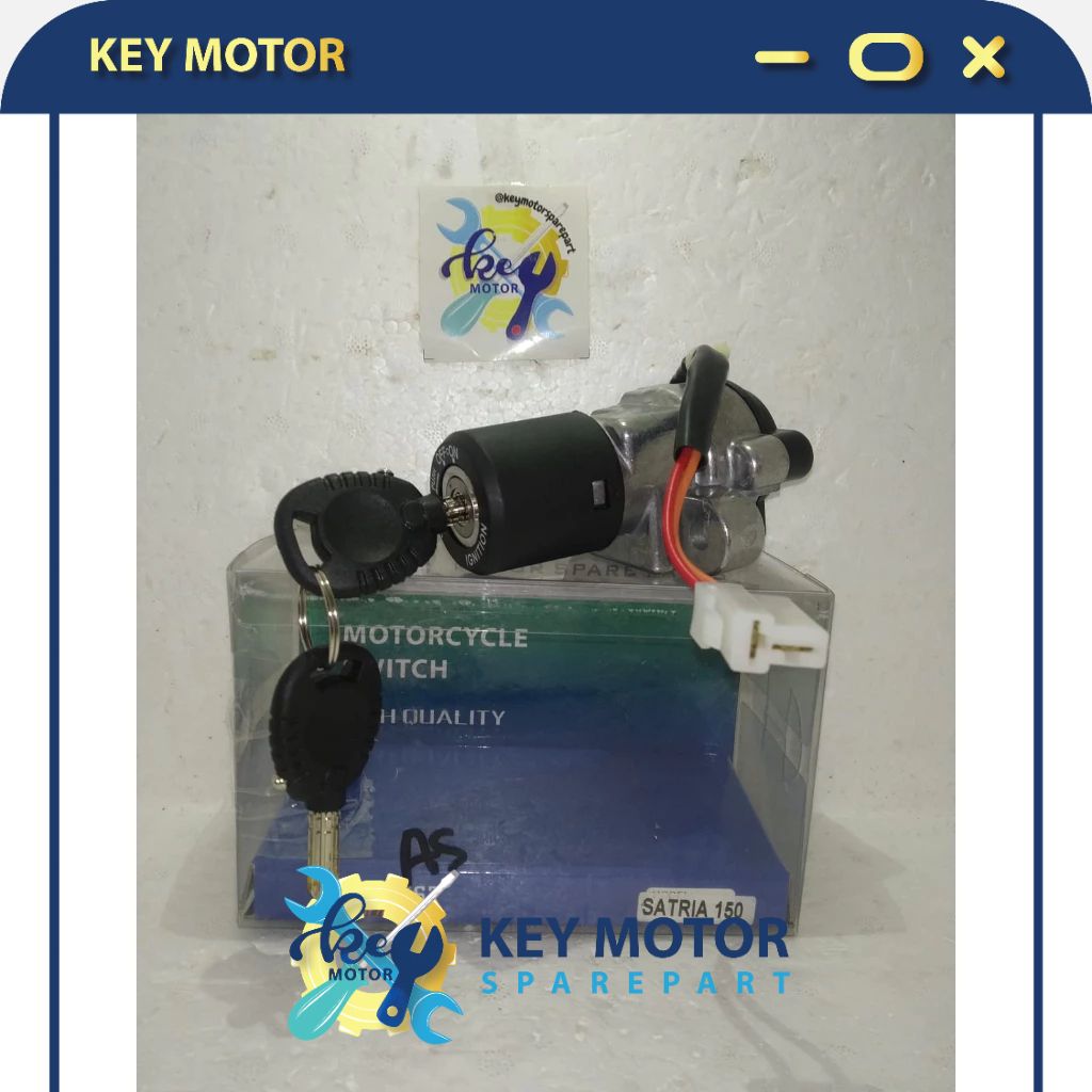 Kunci Kontak Bintang / Jerman Blacklist Khusus Motor Satria FU