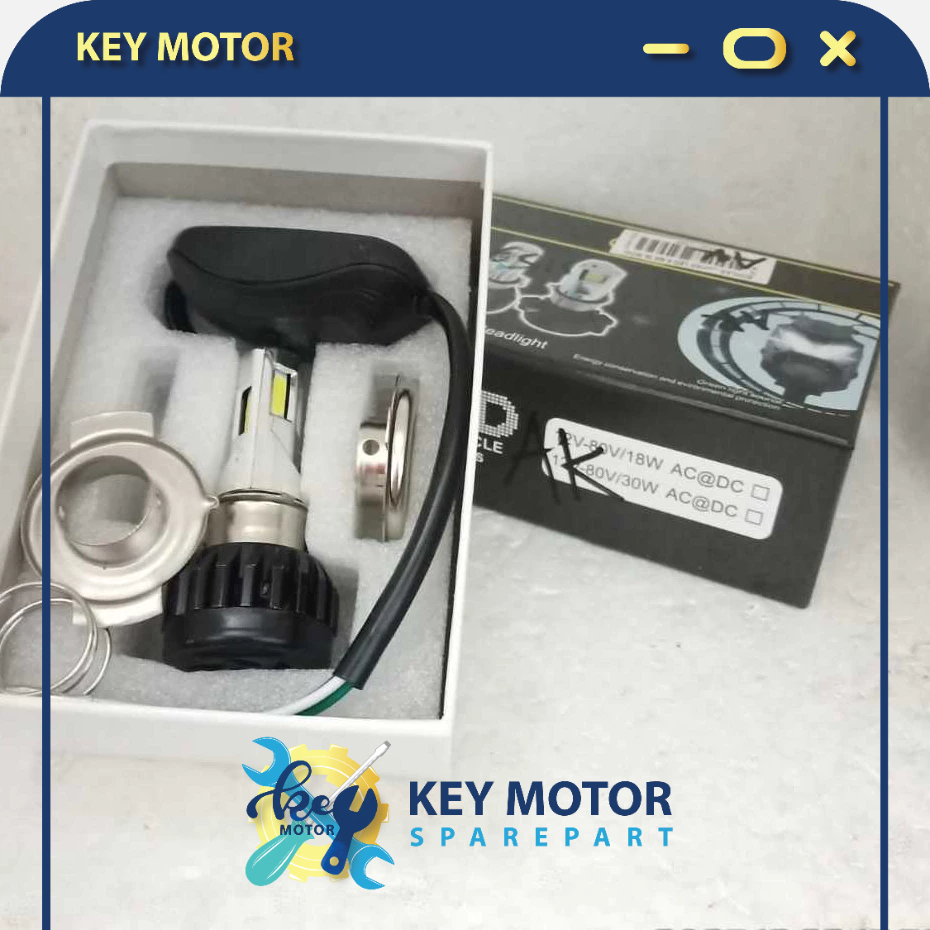 Bohlam Lampu Depan Led 6 sisi Led WDW Baru