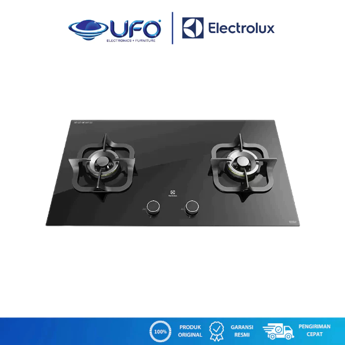 Electrolux EGT7828CK Kompor Tanam Gas Potenza 78cm dengan 2 tungku