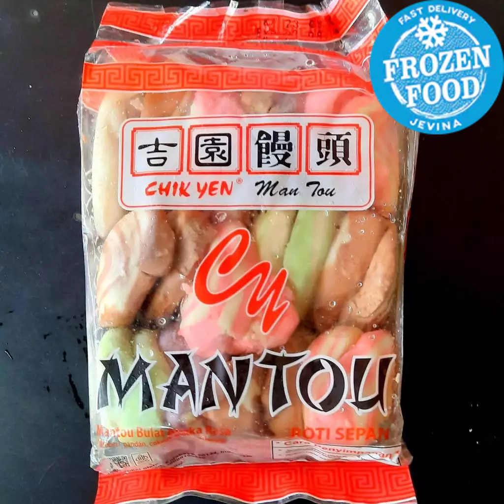 

Chikyen Mantou Pelangi 500g