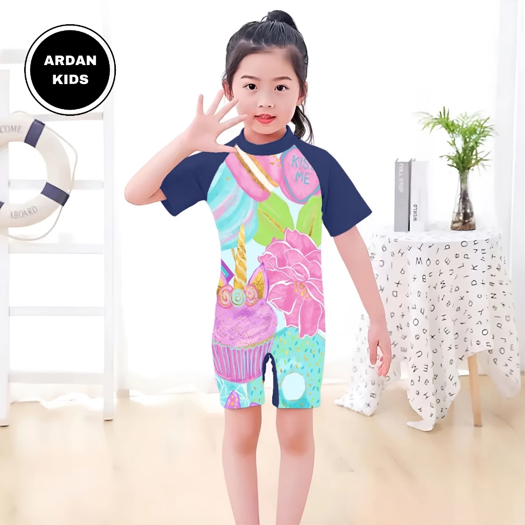 baju renang anak perempuan surfer girl