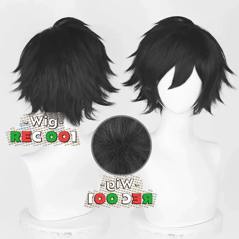 M Wig L. Lawliet Cosplay DEATH NOTE Orang Dewasa/Anak-Anak Dapat Menggunakannya