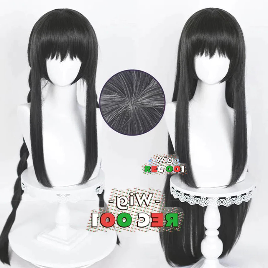 【M】 Wig Homura Akemi Cosplay Akemi Homura Puella Magi Madoka Magica Orang Dewasa/Anak-Anak Dapat Men