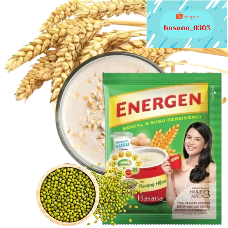 

Energen Kacang Hijau [ 10 Sachet ]