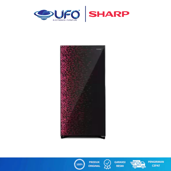Kulkas Sharp 1 Pintu 166 Liter SJX185MGGB
