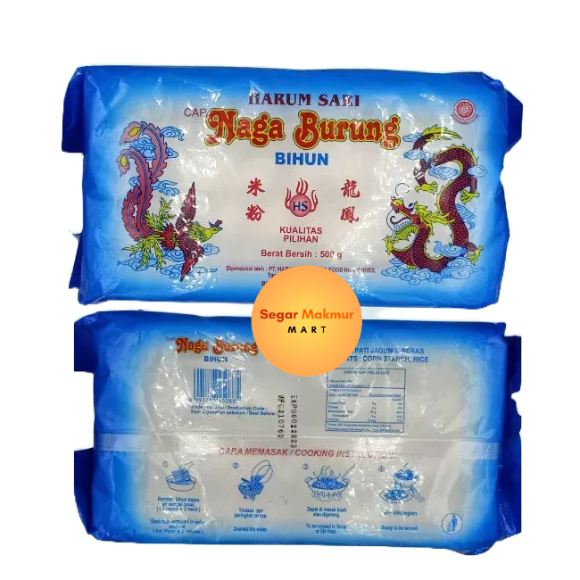 

(SMM) Bihun Harum Sari - BIHUN Cap Naga Burung 500GR