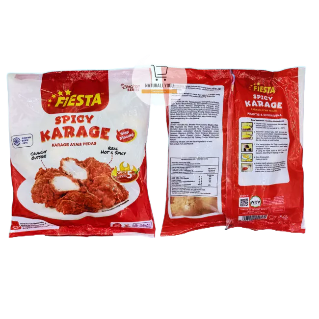 

(SMM) Fiesta Spicy Chicken Kaarage 500GR - 400GR Spicy Karage