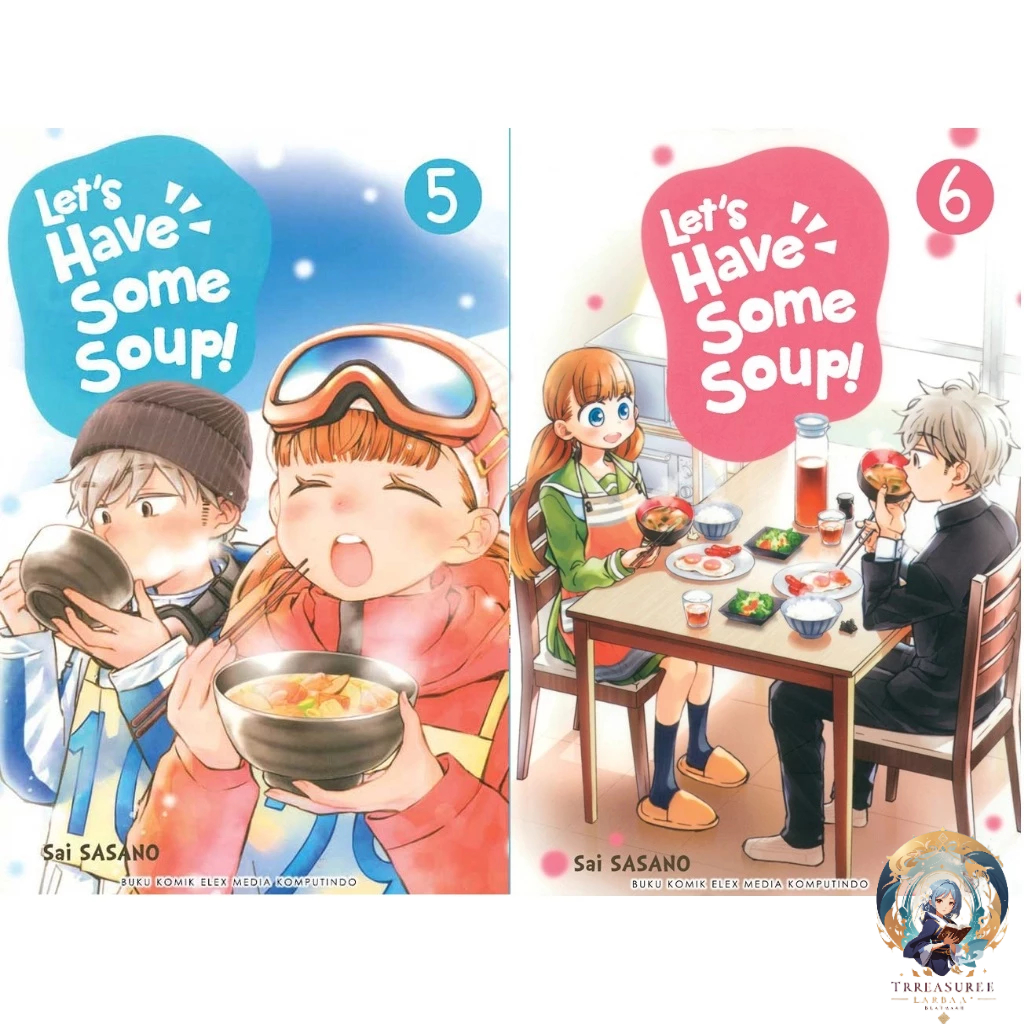 Komik Let's Have Some Soup Volume 2-6 [Manga] Sai Sasano - Treasure Bertuah
