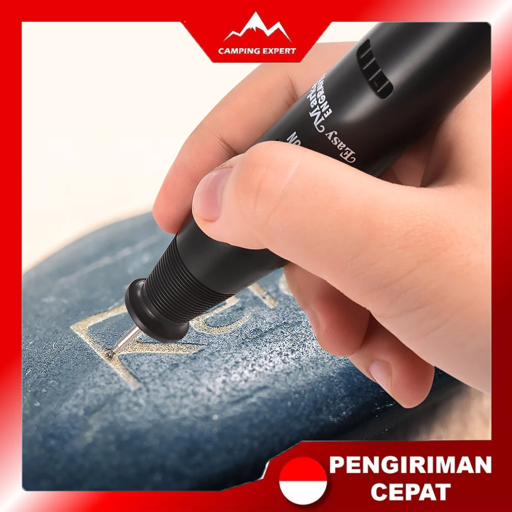 

Portable Precision Electric Engraving Pen Engraver DIY Carve Graver Machine Tools Battery Powered with Strong Diamond Tip Bit for Jewellery Metal Plastic Glass Ceramic Stone Engraving Educational Accessory