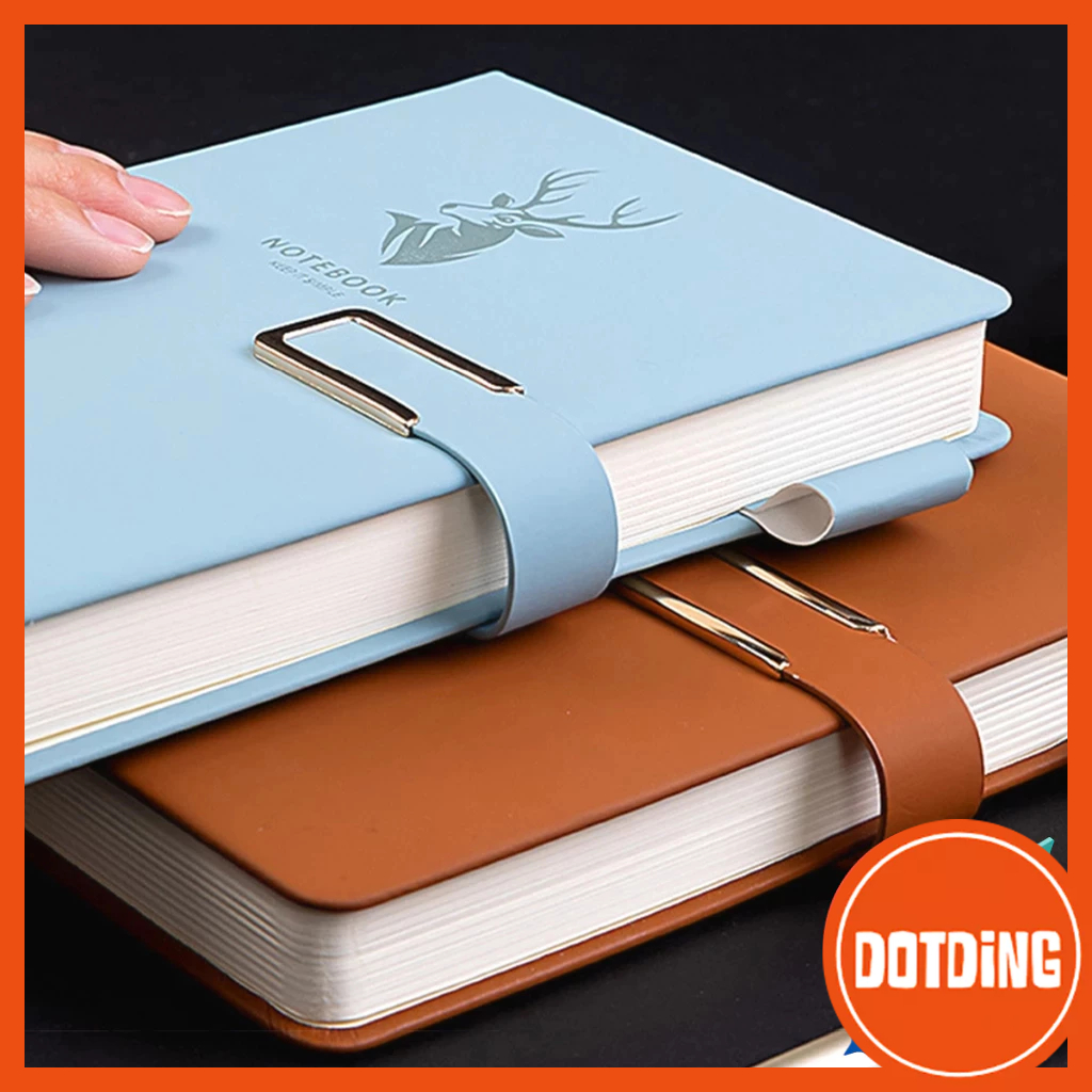 

[COD] Buku Catatan Kulit Besar Super Tebal 360/160 Halaman Buku Catatan Harian A5 Catatan Hidup Terbaik untuk Menulis Buku Catatan Anti-tekanan 1-2 Tahun Buku Catatan Harian Notebook Cover Kulit Magnetic Buckle
