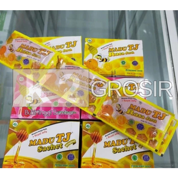 

1 Box / 12 Sachet Madu TJ