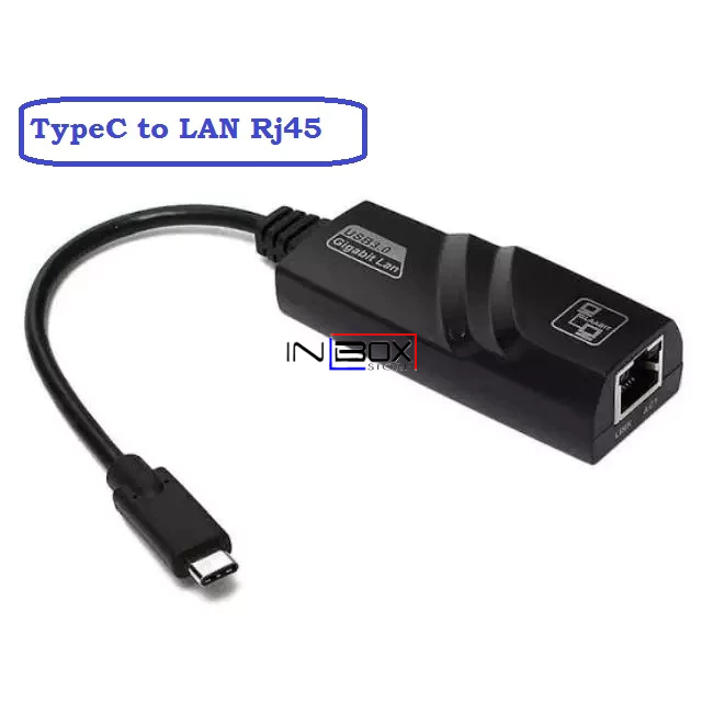USB Type C to Lan Rj45/ TypeC