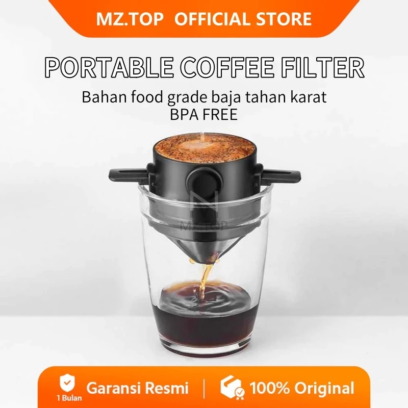 COD - Filter Penyaring Kopi Portable / V60 Dripper Coffee Drip Coffee Dripper Coffee Filter Penyarin