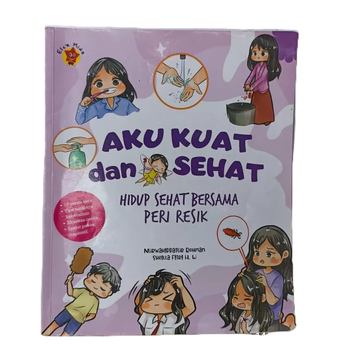 buku cerita anak aku kuat dan sehat hidup sehat bersama peri resik 83 hal