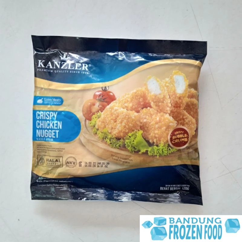 

KANZLER CRISPY CHICKEN NUGGET 120GR