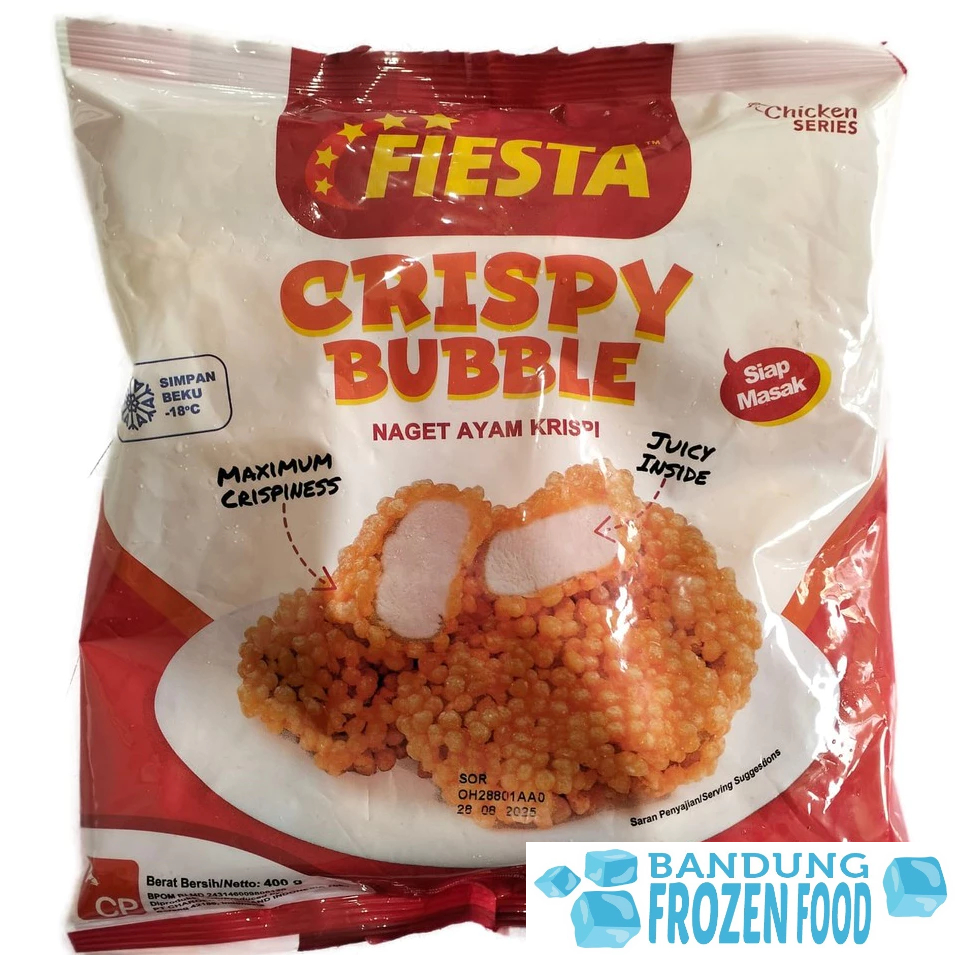 

FIESTA CRISPY BUBBLE NUGGET 400GR