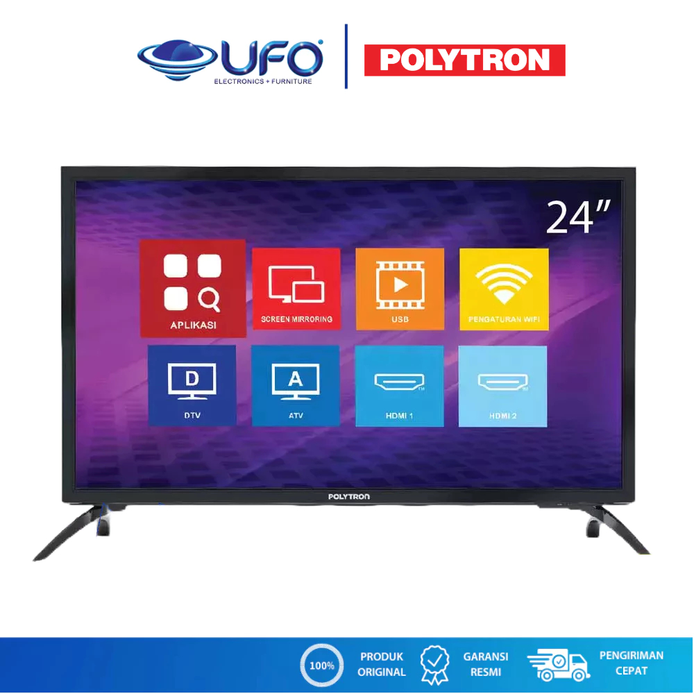 Polytron TV Easy Smart 24Inch PLD24MV1859