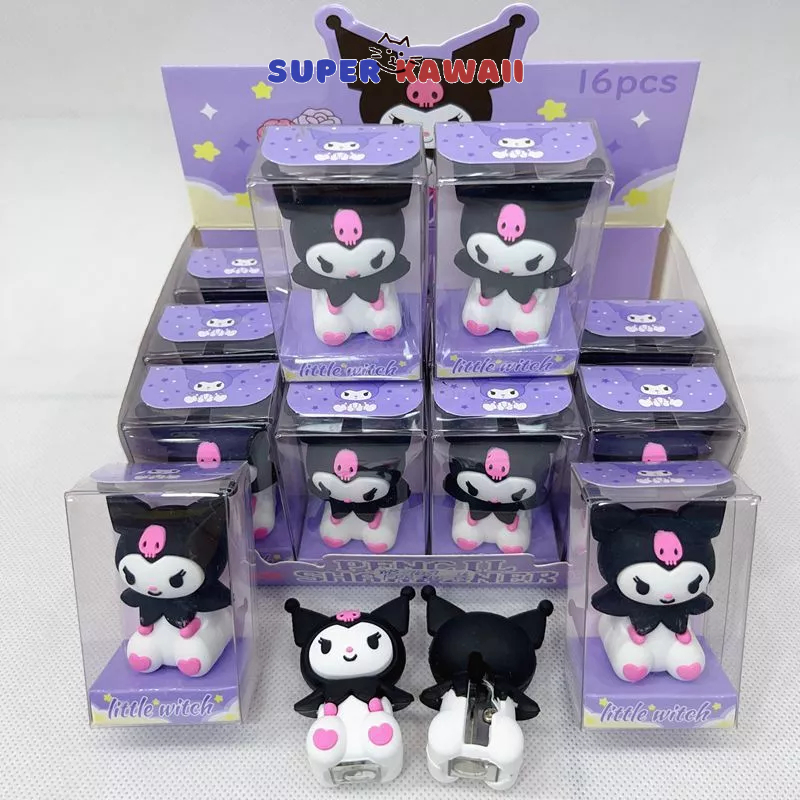 

SK 273 - Rautan boneka 3D kuromi melody hello kitty / pencil sharperner motif kartun lucu