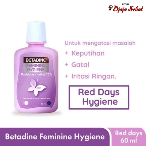 BETADINE FEMININE HYGIENE WASH 60 ML