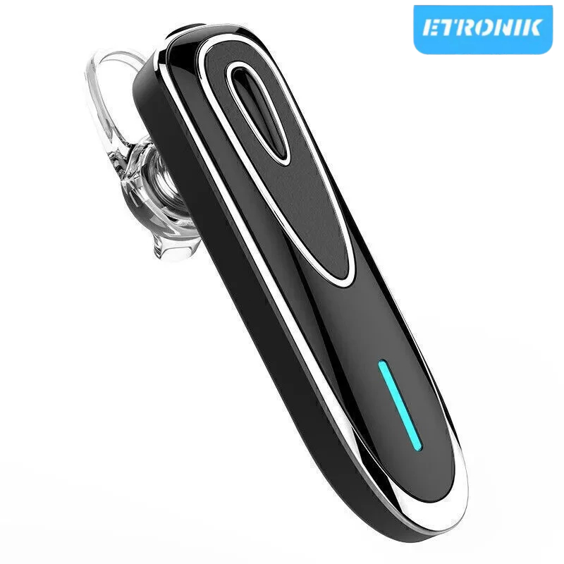ETRONIK Headset Bluetooth K1 Voice Control Earhook Wireless Bluetooth Stereo Earphone Handsfree Head