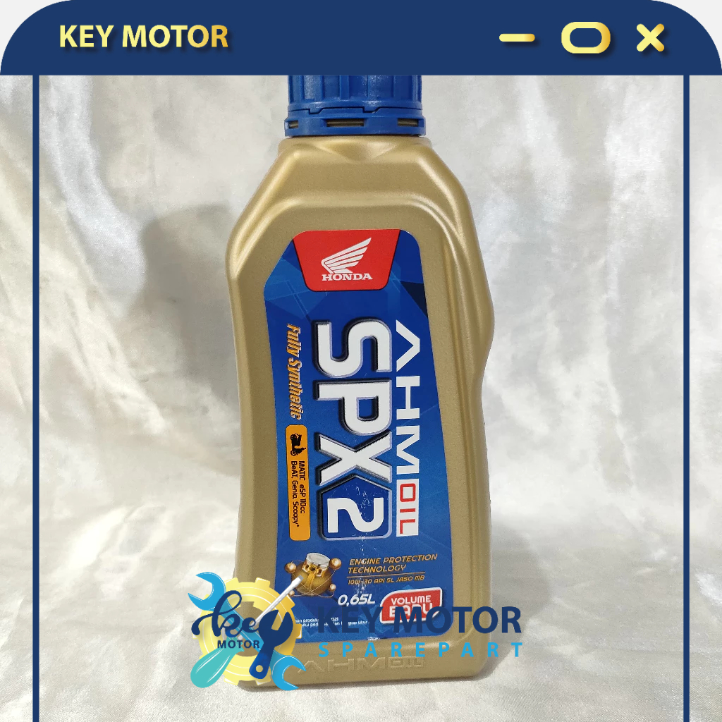 Oli Mesin AHM Motor Matic Oil Spx 2 650 ml 100% Asli