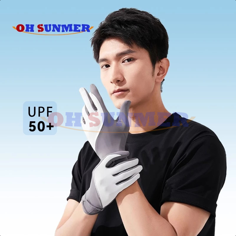 OH SUNMER Sarung Tangan Anti Uv Sarung Tangan Pria Sarung Tangan Motor Sarung Tangan Bersepeda