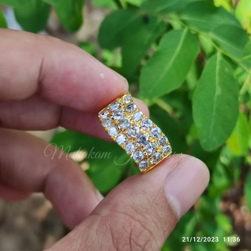 cincin emas berlian model es