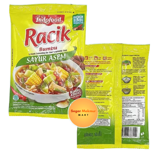 

Indofood Racik Sayur Asam 20GR Bumbu Instant