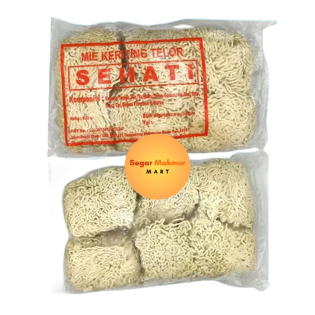 

(SMM) Sehati Bakmie Keriting Telur Bakmie Mentah