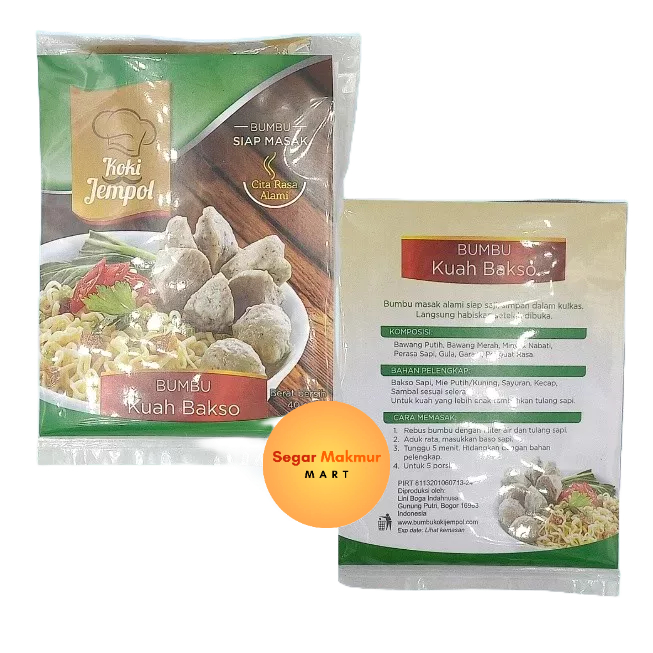 

(SMM) Koki Jempol Bumbu Kuah Bakso 40GR Instant