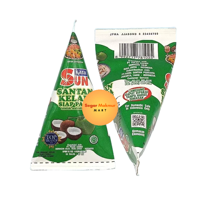 

(SMM) Sun Kara Santan Kelapa 65ML Segitiga Kara Sun Kecil