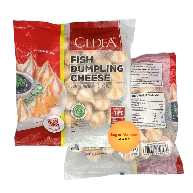 

(SMM) Cedea Dumpling Keju Baso isi keju 500gram Cheese Dumpling