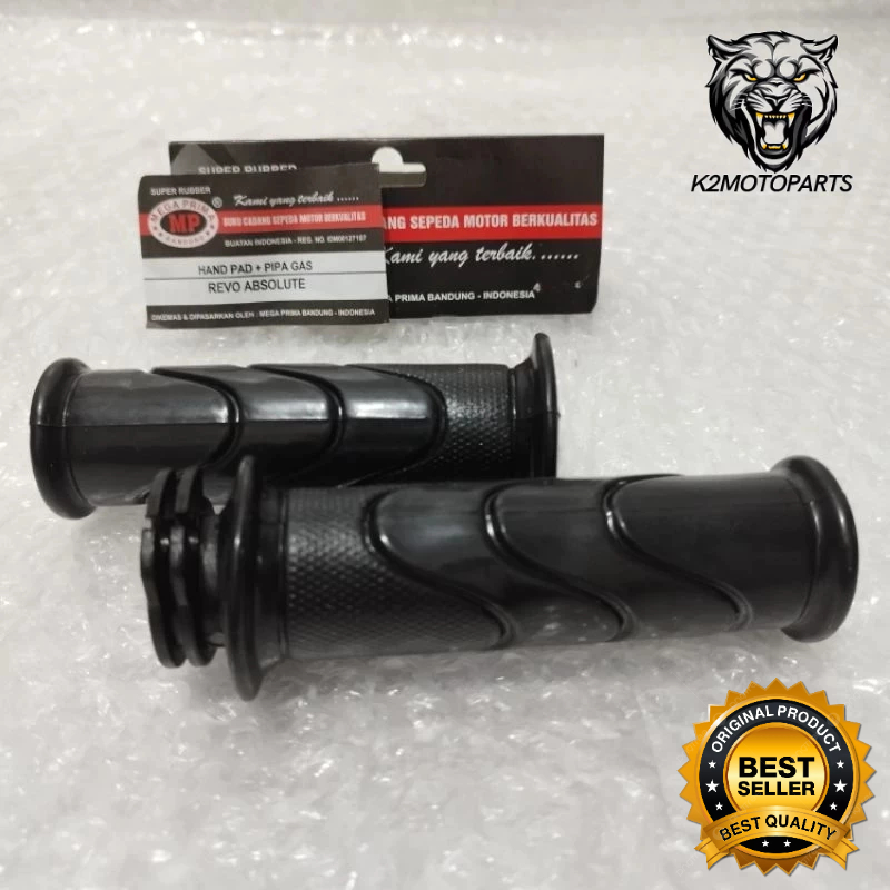Handgrip Handfat Set Selongsong Gas HONDA REVO ABSOLUTE - BLADE (KWB) 1 SET ORIGINAL MP