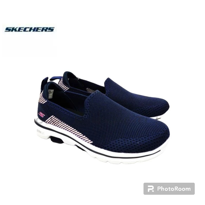 TERLARIS SKECHERS GOWALK 5 PRIZED / SKECHERS WANITA / SLIP ON WANITA SIZE 36-40 ( NO BOX )