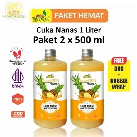 

Cuka Nanas Murni Kemasan 1 Liter - Ekng